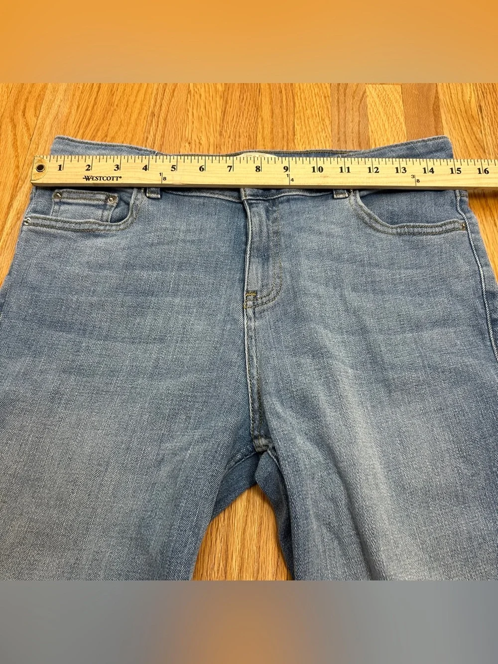 F&F Blue Denim Bermuda Jean Shorts